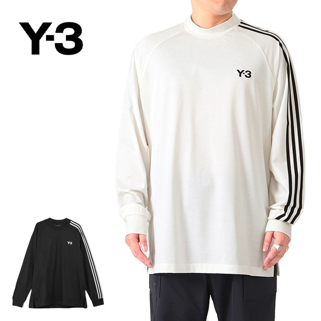 新品 Y-3 Yohji Yamamoto 長袖 モックネック Tシャツ 楽天市場】モックネック tシャツ（ブランドY-3）（メンズ