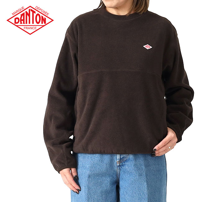DANTON ダントン POLARTEC マイクロフリース クルーネック プル