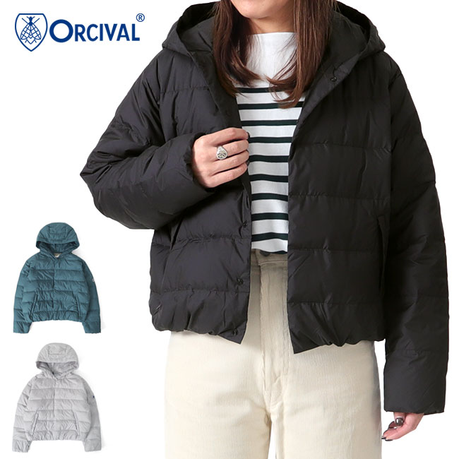 【新品】ORCIVAL DOWN HOODED BLOUSON シームレスダウン 新品】ORCIVAL DOWN HOODED BLOUSON シームレスダウン 新品