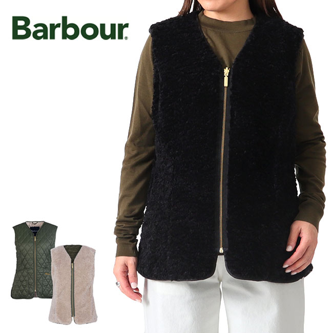 [予約商品] Barbour バブアー DULSIE LINER テディフリース キルティング ライナー ボアベスト LLI0016 レディース 予約商品] Barbour バブアー DULSIE LINER テディフリース