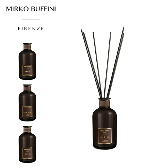 MIRKO BUFFINI FIRENZE ミルコブッフィーニ Domus Essentiis ホームフレグランス ディフューザー 250ml ルームフレグランス ギフト プレゼント｜Golden State