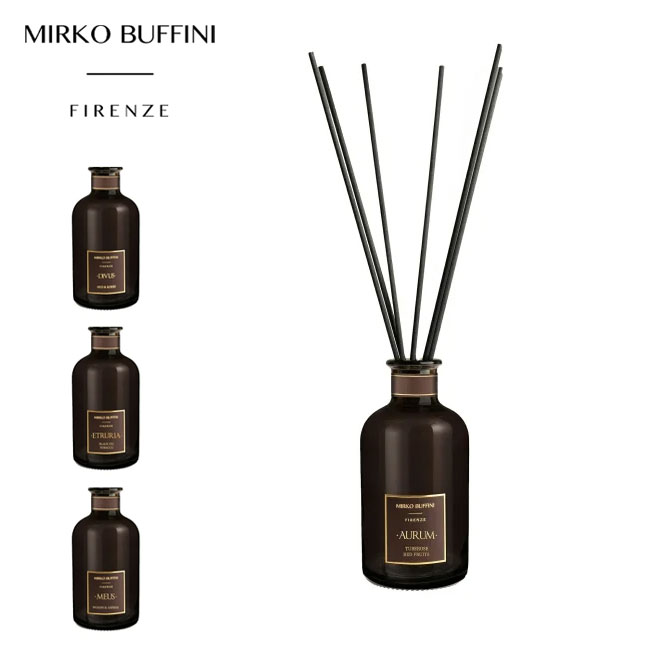 MIRKO BUFFINI FIRENZE ミルコブッフィーニ Domus Essentiis ホームフレグランス ディフューザー 500ml ルームフレグランス ギフト プレゼント|Golden State
