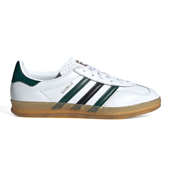 [TIME SALE] adidas アディダスオリジナルス GAZELLE INDOOR W ガゼル インドア ガムソール なめし革スニーカー IE2957 レディース メンズ シューズ