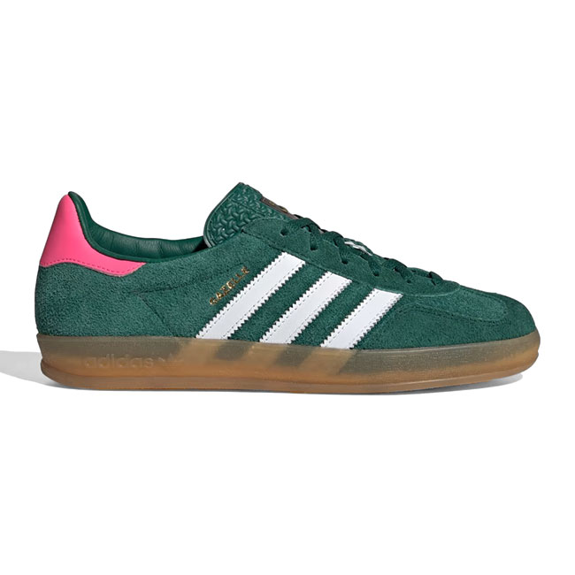 [TIME SALE] adidas アディダスオリジナルス GAZELLE INDOOR W ガゼル インドア スニーカー IG5929 緑であること ガムソール レディース メンズ シューズ