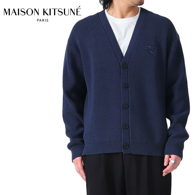 楽天市場】MAISON KITSUNE メゾンキツネ カーディガン NM00506
