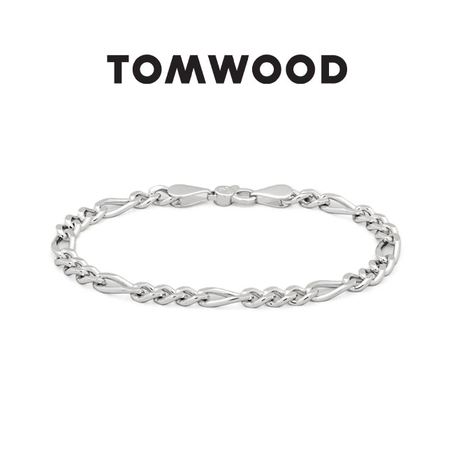 即発送【Tom Wood】Frankie フランキーブレスレット シルバー925 TOMWOOD - Frankie Bracelet 7Inch(18cm) / フランキー