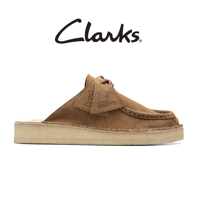 楽天市場】(SALE)CLARKS(クラークス)ワラビー カップ ロー シューズ