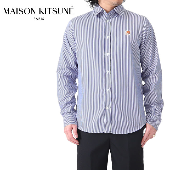 (メゾンキツネ) MAISON KITSUNE Classic シャツ HM00435WC0025 楽天市場】メゾンキツネ MAISON KITSUNE メンズ 長袖シャツ FOX