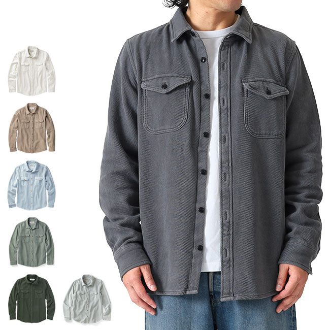 OUTERKNOWN アウターノウン クロマ ブランケットシャツ 1310204 シャツジャケット メンズ