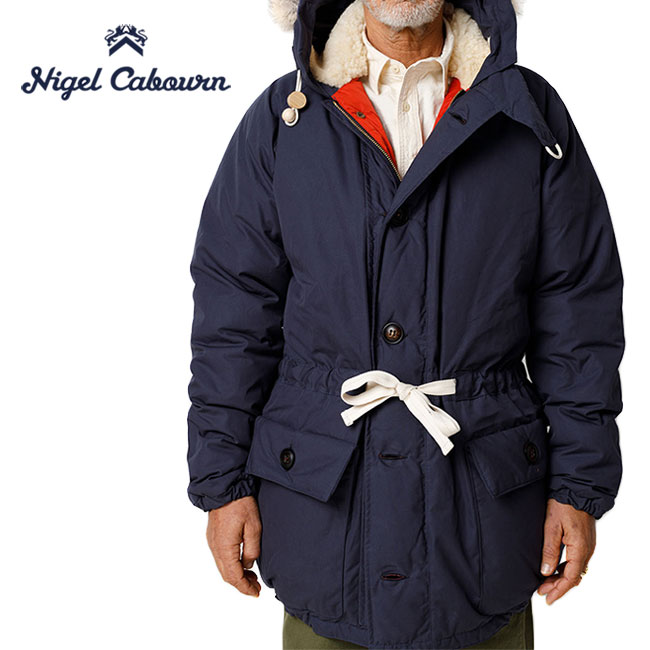ナイジェルケーボン ミリタリージャケット 50 直筆サイン入り 楽天市場】Nigel Cabourn ナイジェルケーボン OW-53 フード付き