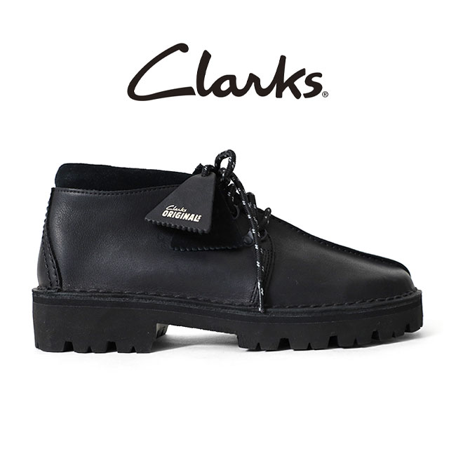 Clarks ジッパー ショート ブーツ レザー スニーカー Clarks クラークス メンズ デザートブーツエヴォ ショートブーツ