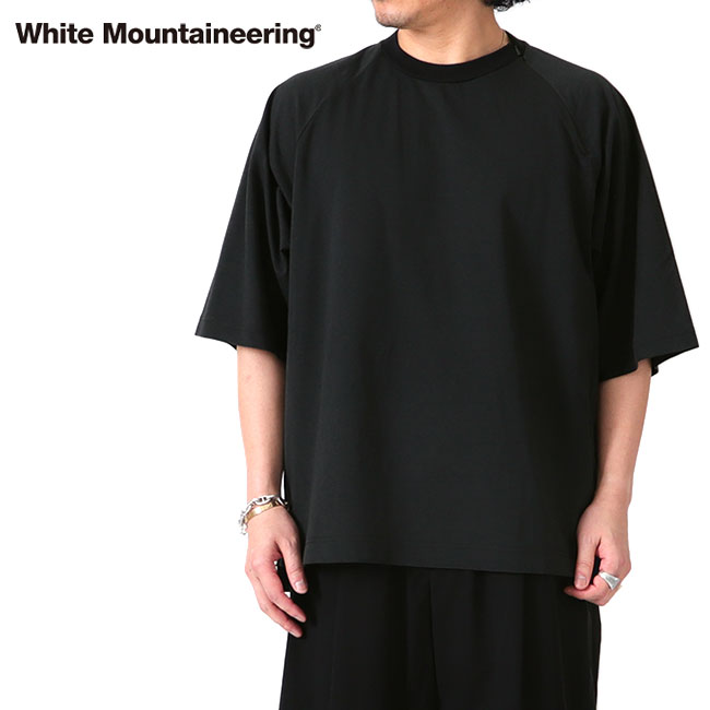 White Mountaineering ホワイトマウンテニアリング サイドジップ ラグランTシャツ WM2471506 半袖 Tシャツ メンズ