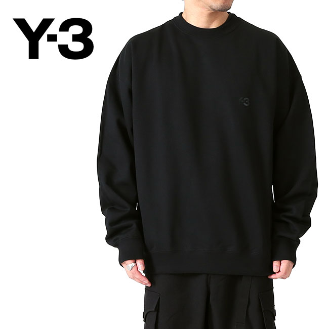 Y-3 23AW ベルベットクルー ベロアスウェット ロゴ ブラック/L タグ付 楽天市場】Y-3 ワイスリー トレーナー VELVET CREW ベルベット