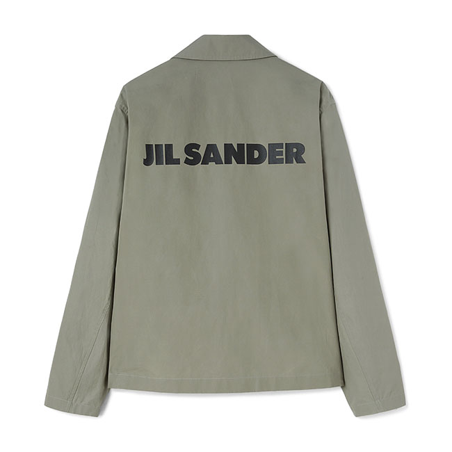 JIL SANDER WARDROBE ジルサンダー ワードローブ バックロゴ コーチジャケット W BLOUSON 03 PNT J23BN0003 J45026 カーキ メンズ｜Golden State