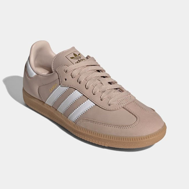 ゆきぷー様ザンパT白、キャメル TIME SALE] adidas アディダスオリジナルス SAMBA OG W サンバ レザー
