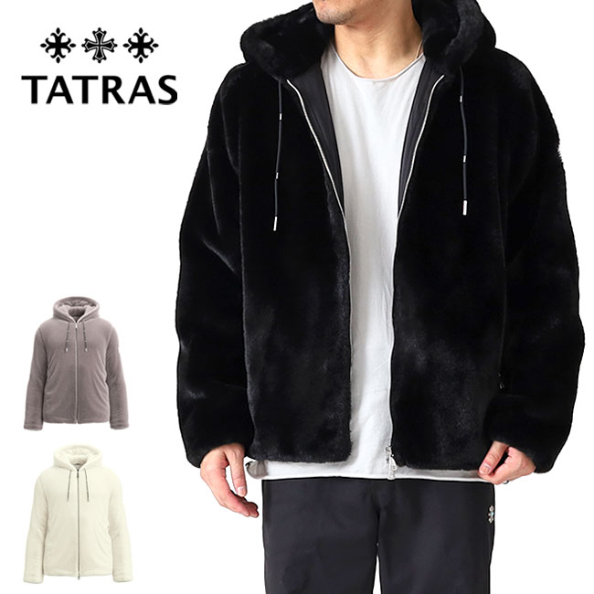 TATRAS タトラス BOMOS ボモス フード付き ファージャケット ボアジャケット メンズ