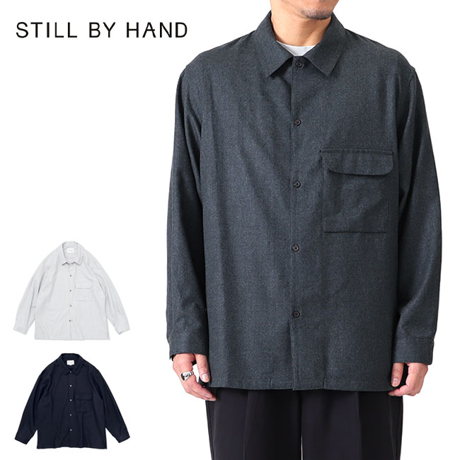 新品【スティルバイハンド】フランネルコーチシャツジャケット 楽天市場】STILL BY HAND スティルバイハンド フランネル ワイド