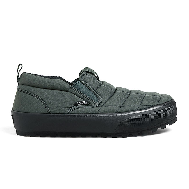 VANS MTE バンズ スノーロッジ キルティング スリッポン ミッド VN000D2AACW 緑であること メンズ レディース