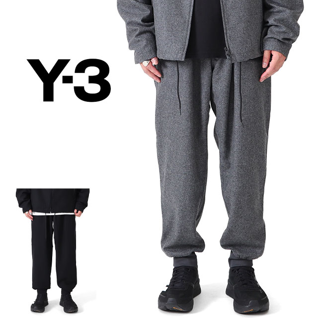 Y-3 クロップド　ウールパンツ 楽天市場】Y-3 ワイスリー ウール フランネル クロップドパンツ