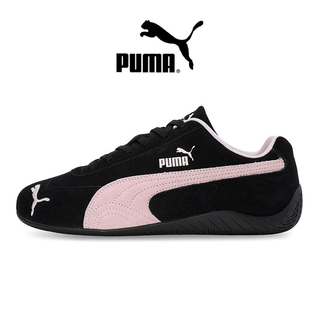 [取って置く商いもの] PUMA ピューマ Speedcat OG スピードキャット スニーカー 398846-09 黒 さくら色 シューズ メンズ レディース