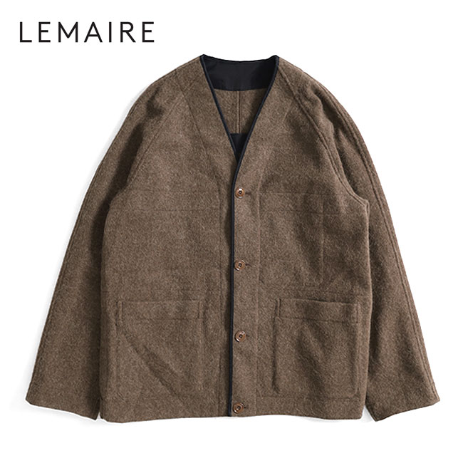 楽天市場】LEMAIRE ルメール アルパカウール ノーカラー