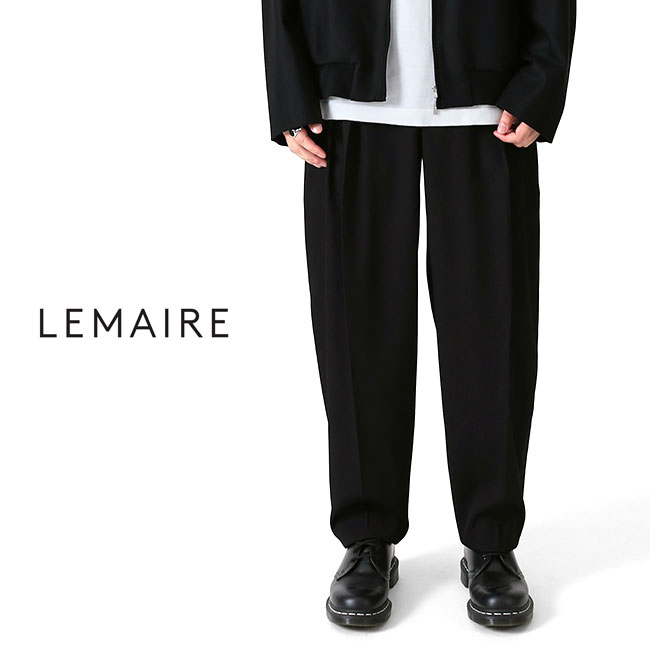 【関税込み】LEMAIRE ブラック Twisted ジーンズ Lemaire - Twisted Workwear Pants Denim Soft Bleached Black