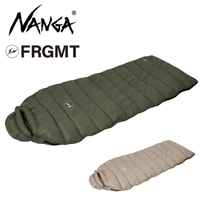 [SALE] NANGA×FRAGMENT ナンガ フラグメント SQUARE FOOT 400 スリーピングバッグ コラボ 寝袋 キャンプ アウトドア