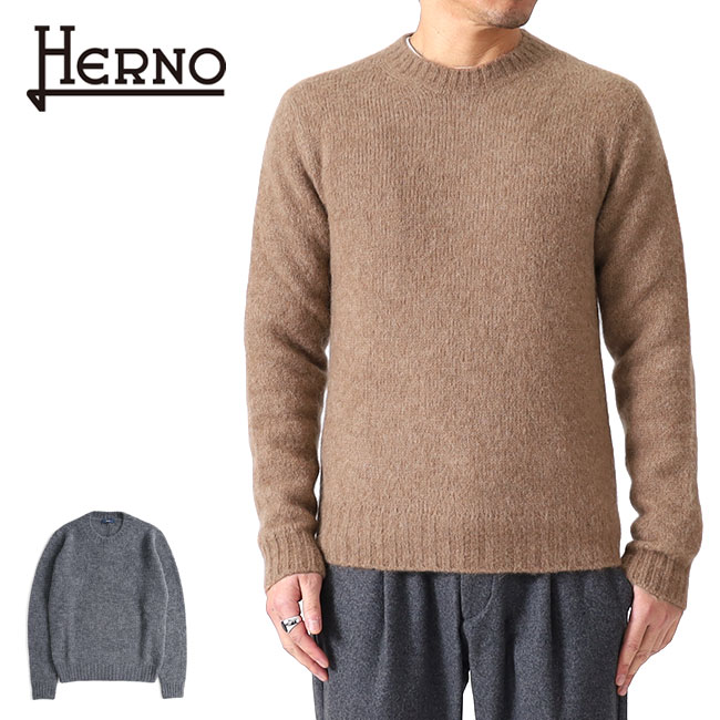 楽天市場】HERNO ヘルノ アルパカ ウール ニットカーディガン