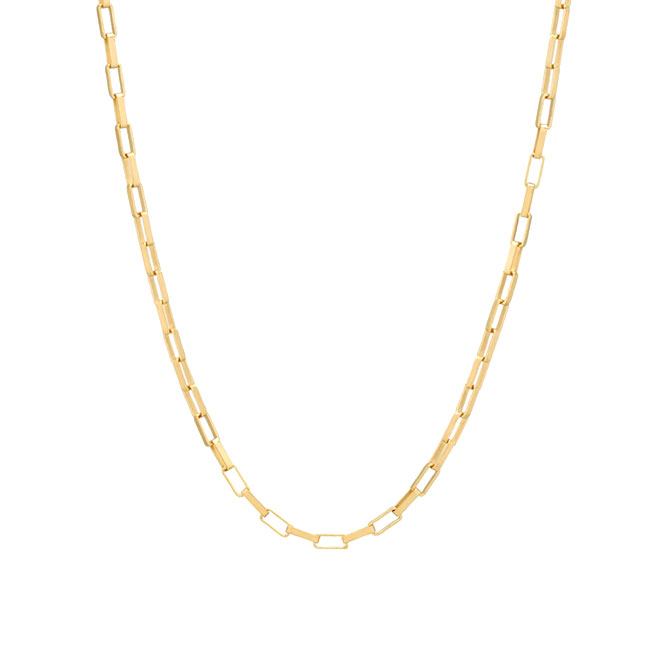 TOMWOOD Herringbone Chain ネックレス 17inches Dean Chain - Tom Wood Project Official Online Store