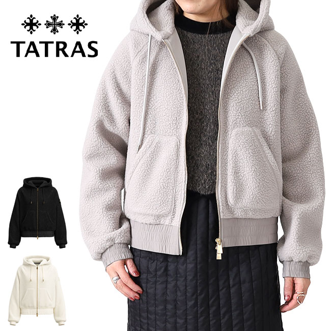 楽天市場】タトラス フードボアパーカー レディース YUMOLA