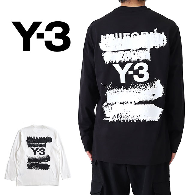 楽天市場】Y-3 ワイスリー フラワーグラフィック ロンT IN4351