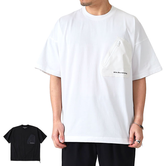White Mountaineering ホワイトマウンテニアリング ワイドポケットTシャツ WM2571509 半袖Tシャツ メンズ
