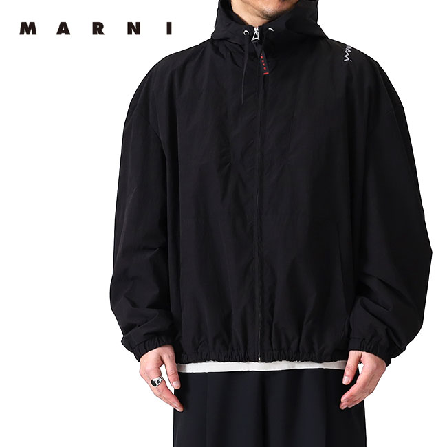 MARNI マルニ 　カジュアル ナイロンブルゾン MARNI(マルニ)｜RECYCLED NYLON TWILL JACKET(リサイクルド