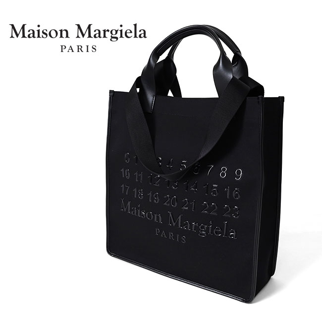 Maison Margiela  ロゴパッチ トートバッグ MAISON MARGIELA ロゴパッチトートバッグ (Maison Margiela/かご