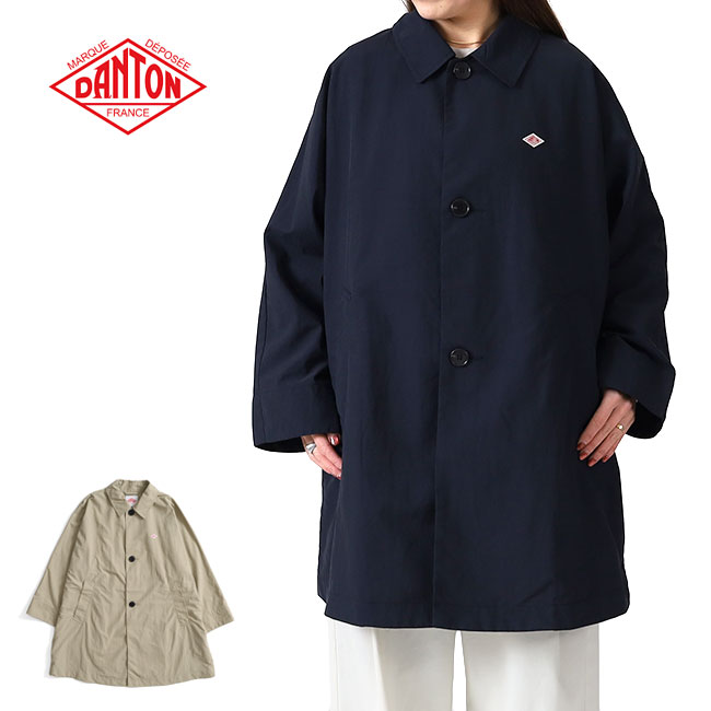 極美品✨ダントン ナイロンタフタ ステンカラーコート スプリングコートS 楽天市場】danton ナイロンタフタステンカラーコートの通販