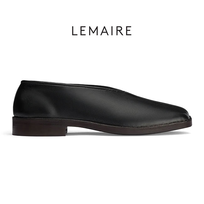 LEMAIRE ルメール レザーシューズ 43 brown 革靴 org.jpg