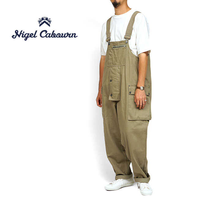 Nigel CabournオーバーオールLYBROダンガリー 楽天市場】Nigel Cabourn LYBRO / LYBRO DUNGAREE OVERALL