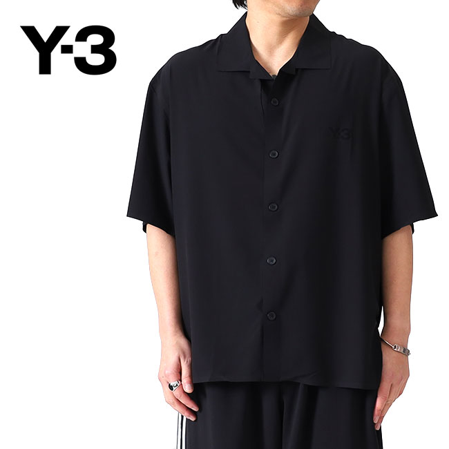 Y-3 ワイスリー クラシック チェストロゴ ボタンダウンシャツ HB3405 Y-3 ワイスリー クラシック チェストロゴ ボタンダウンシャツ
