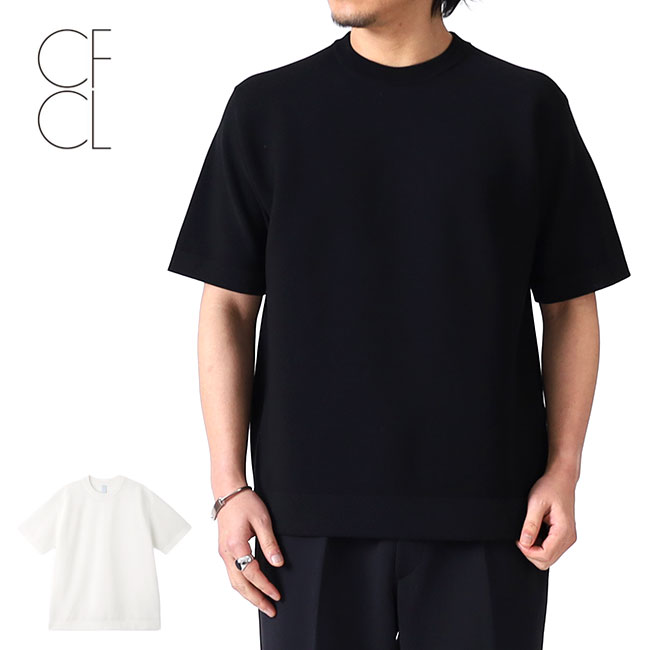 cfcl 半袖 ニット 楽天市場】CFCL シーエフシーエル モックネック ニットTシャツ