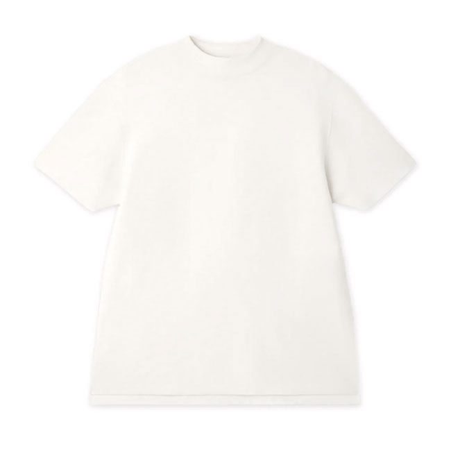 CFCL シーエフシーエル モックネック ニットTシャツ CF009KN057 半袖Tシャツ メンズ