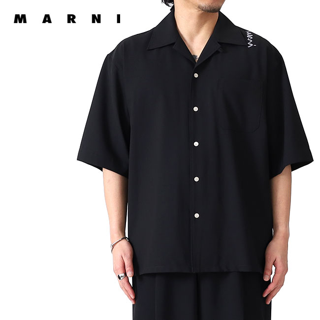 MARNI メンズ 半袖シャツ 46 S/S SHIRT | MARNI(マルニ) / トップス 半袖シャツ (メンズ)の