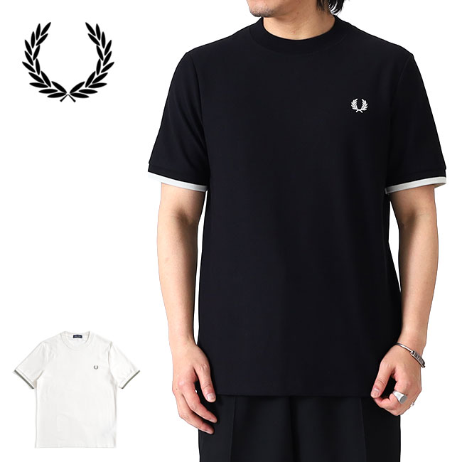 ⭐︎美品⭐︎ FRED PERRY×RAF SIMONS Tシャツ Lサイズ TIME SALE] FRED PERRY × RAF SIMONS フレッドペリー