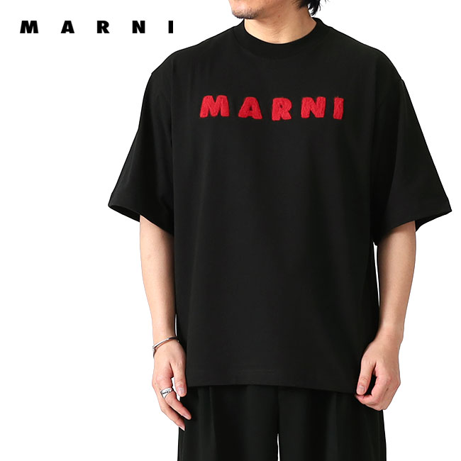 【関税込み】Marni ブラック ロゴパッチ 長袖Tシャツ 楽天市場】MARNI マルニ T-SHIRT THJE0129PN USCS11 LOW01 LILY