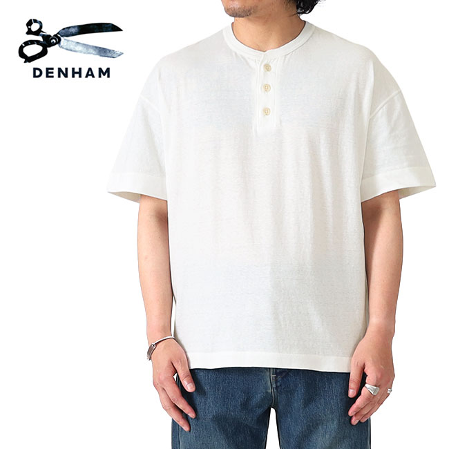 DENHAM デンハム A IN U HENLEY NECK TEE ヘンリーネックTシャツ 01-25-07-52-984 メンズ **