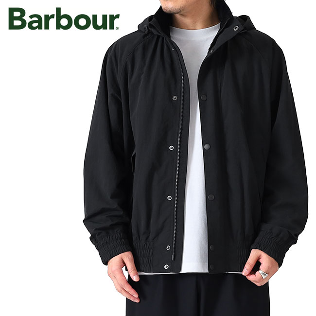 Barbour バブアー 運搬 シャワー校正刷り 上衣 MSP0164 撥水 ノン蝋涙 遊撃手丈 ナイロン上衣 メンズ