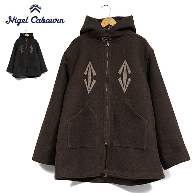 ナイジェルケーボン　Nigel Cabourn ムートン　フーデットジャケット ナイジェルケーボン Nigel Cabourn ムートン フーデットジャケット