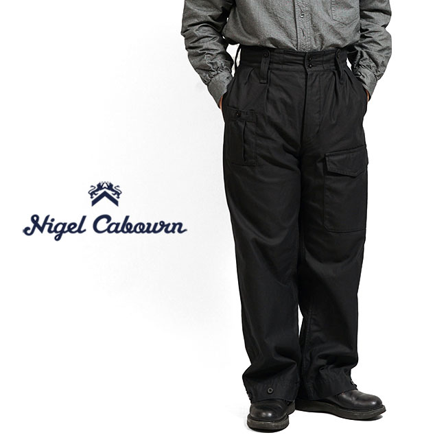 Nigel Cabourn ネイビー カーゴパンツ 30 SALE！30%OFF】Nigel Cabourn ナイジェル・ケーボン 【Crouka