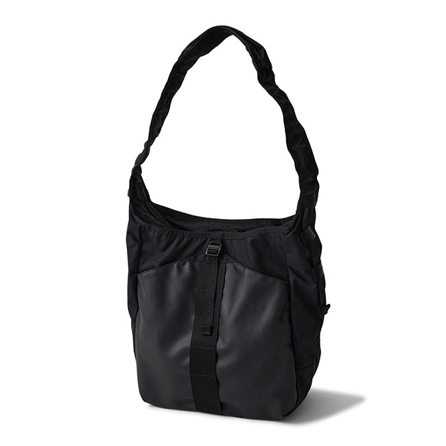 BRIEFING◆ショルダーバッグ/--/BLK/無地デイトリッパー BLK White Mountaineering x BRIEFING ビーエルケー ホワイト