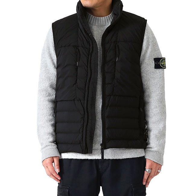 楽天市場】ストーンアイランド STONE ISLAND メンズ ダウンベスト