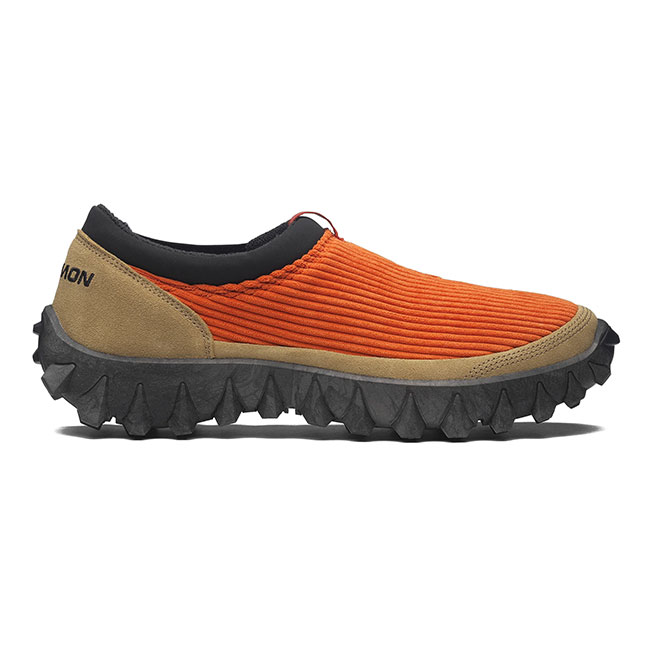 SALOMON SNEAKERS サロモンスニーカーズ SNOWCLOG CORDUROY スノークロッグ コール天 スリッポン L47794600 オレンジ色 シューズ メンズ レディース